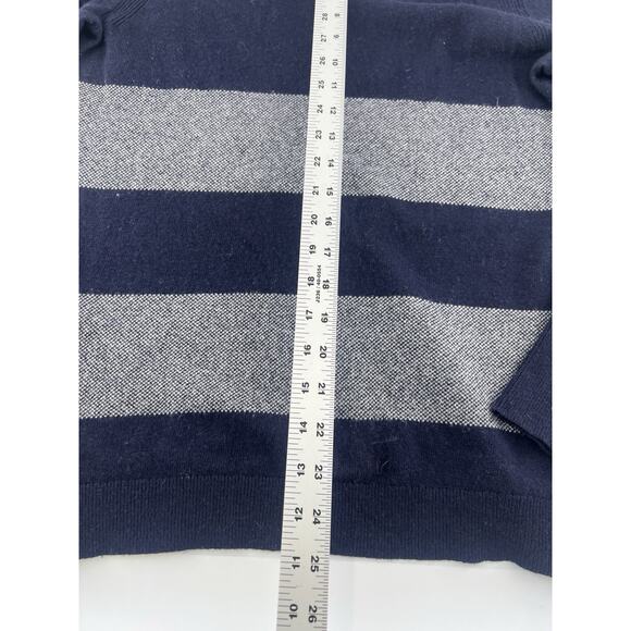 Banana Republic Filpucci Sweater Womens Small Blue Gray Fine Italian Cashmere - Picture 6 of 10